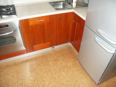 Cork floor sa interior