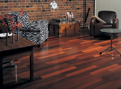 Vinyl flooring sa interior