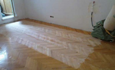 Paglilinis ng parquet