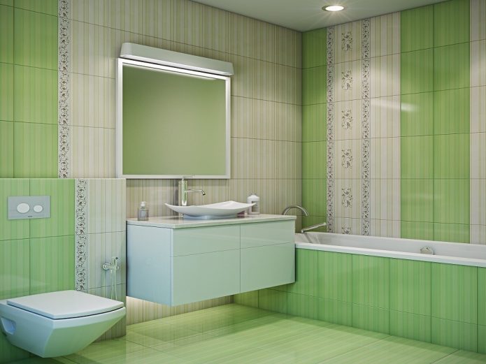 Green tile