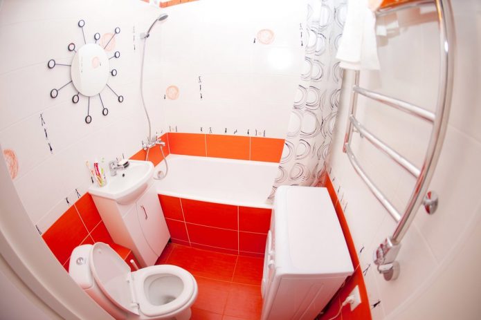 Banyo sa isang apartment sa studio