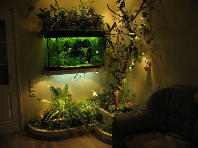 Aquarium sa apartment