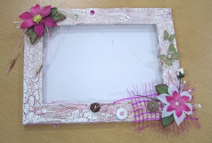 DIY frame ng larawan