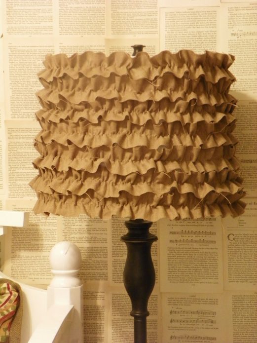 Ribbon lampshade