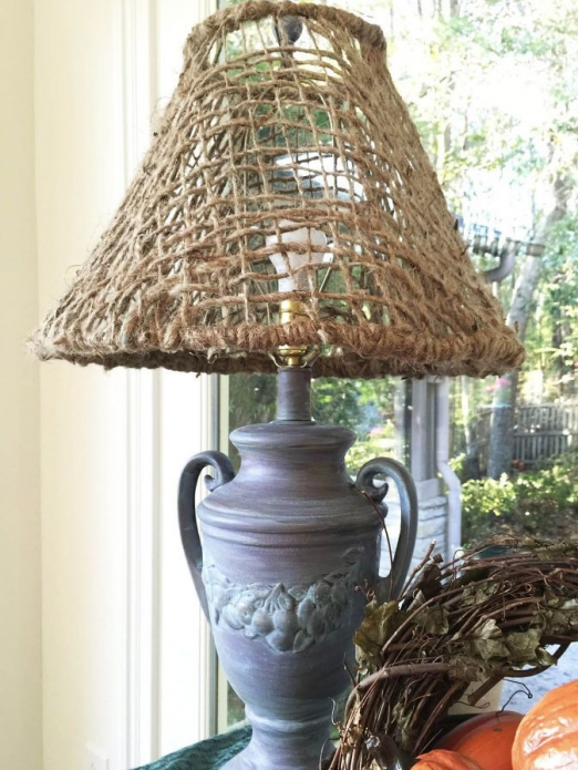 jute lubid lampshade