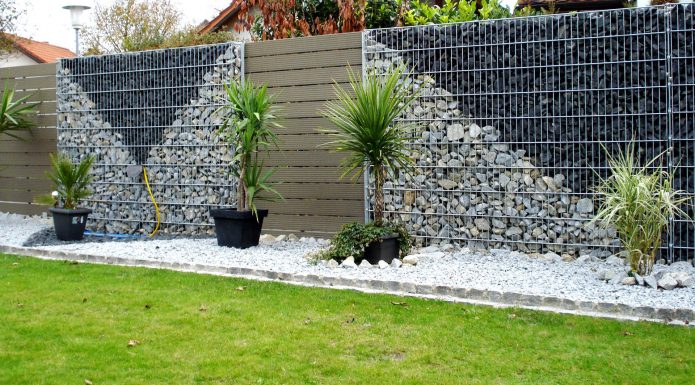 Gabion Fence