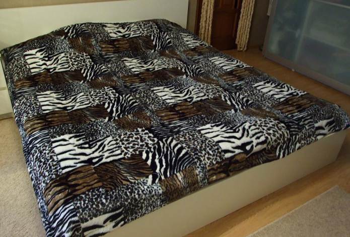 Faux Fur Bedspread